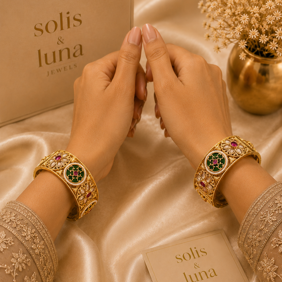 Noor Heirloom Kada Bangles