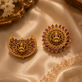 Ruby Temple Celestial Hair Jewels - Sun and Moon