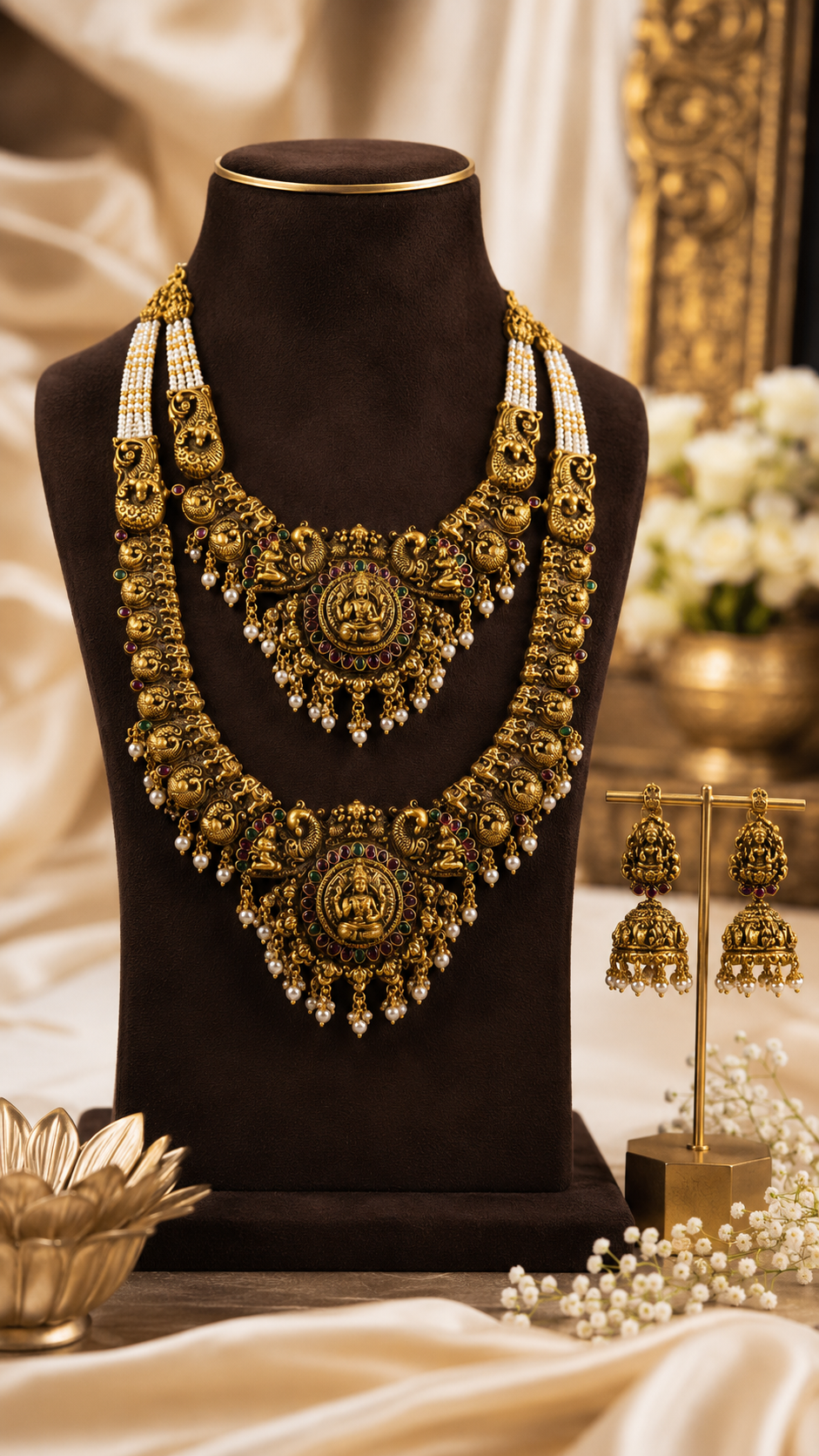 Sri Mahalakshmi Gaja Mayura Heritage Set