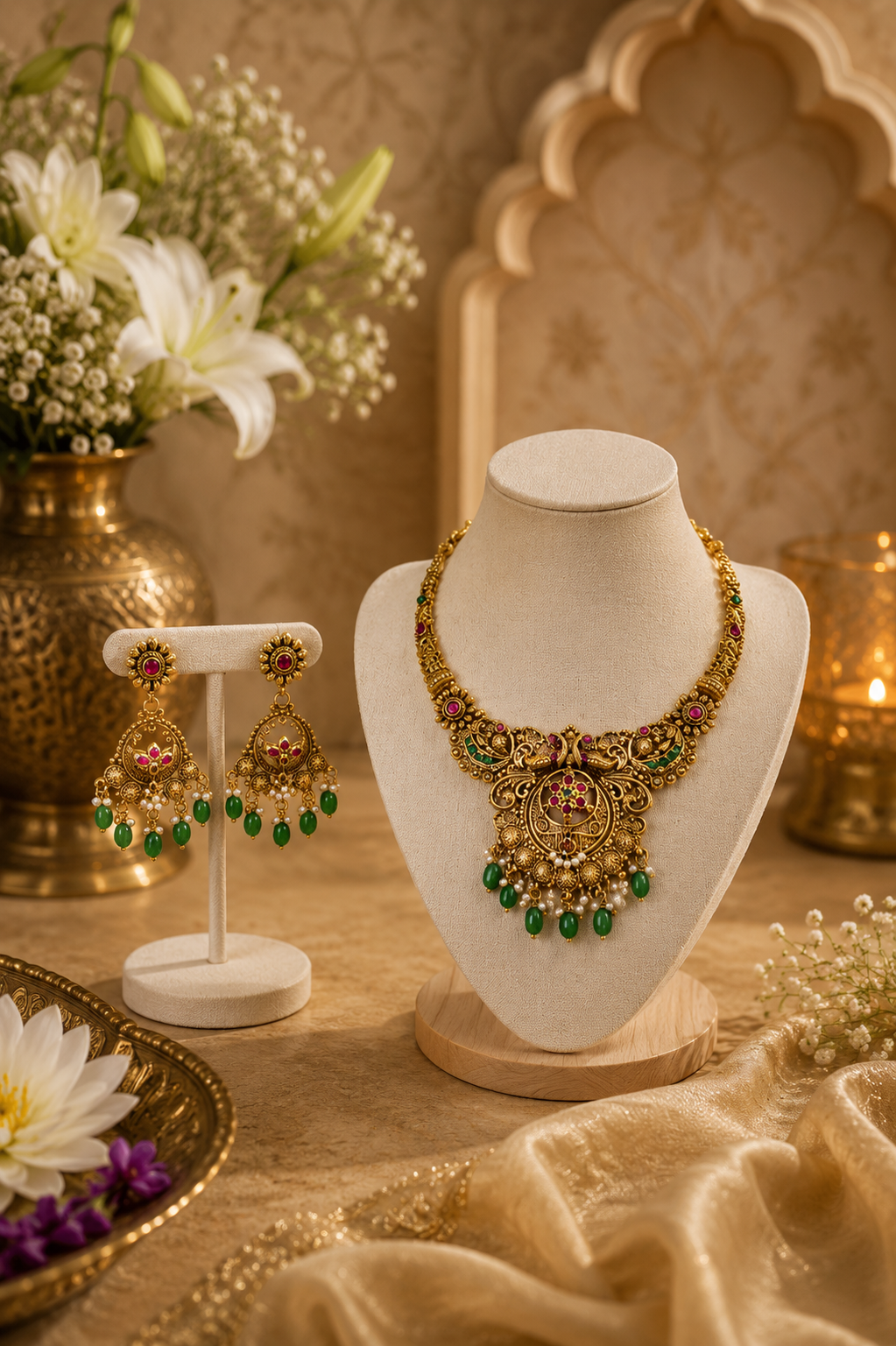 Zaria Emerald Heritage Set