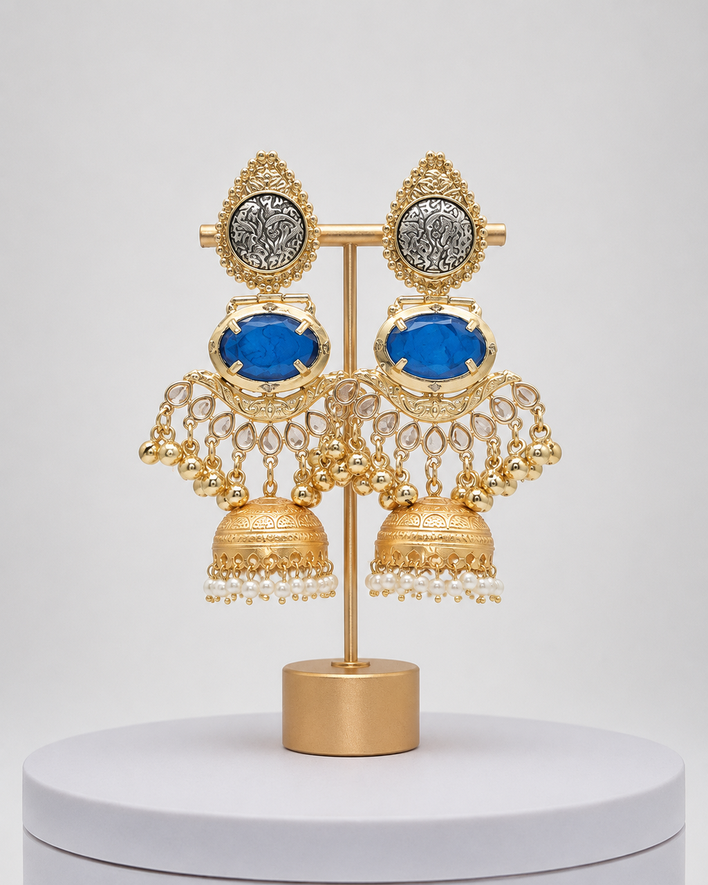 Rangrez Kashmiri Jhumkas