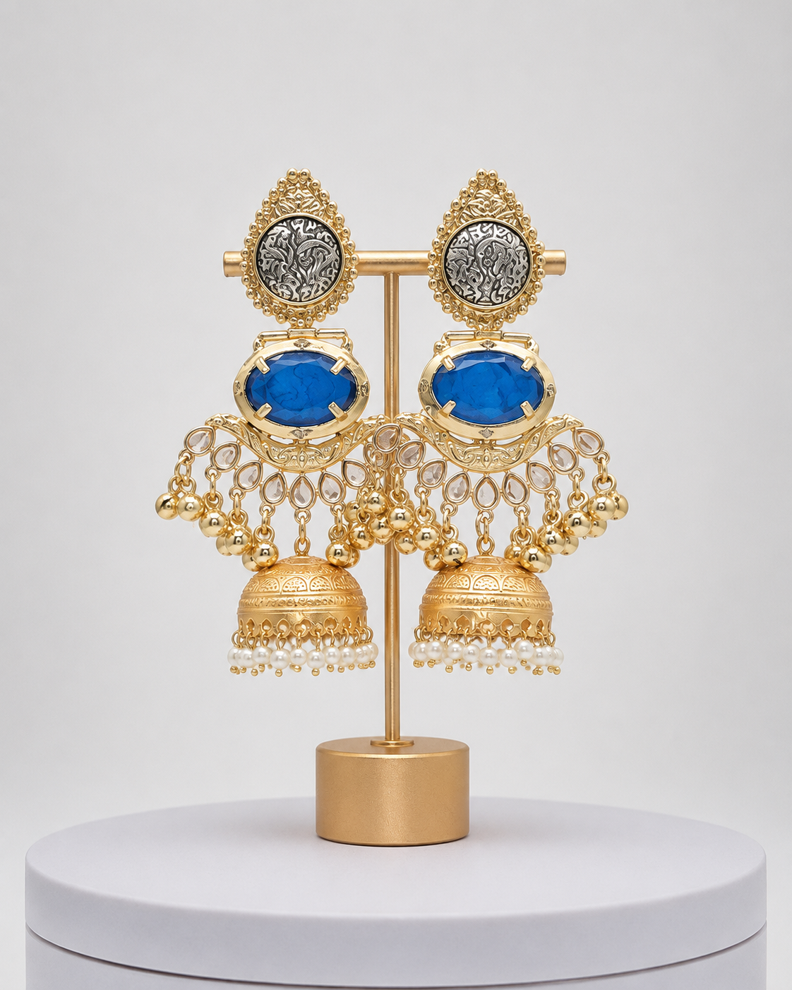 Rangrez Kashmiri Jhumkas