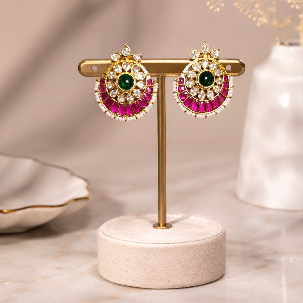 Ruby Aura Statement Studs