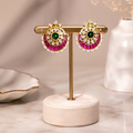 Ruby Aura Statement Studs