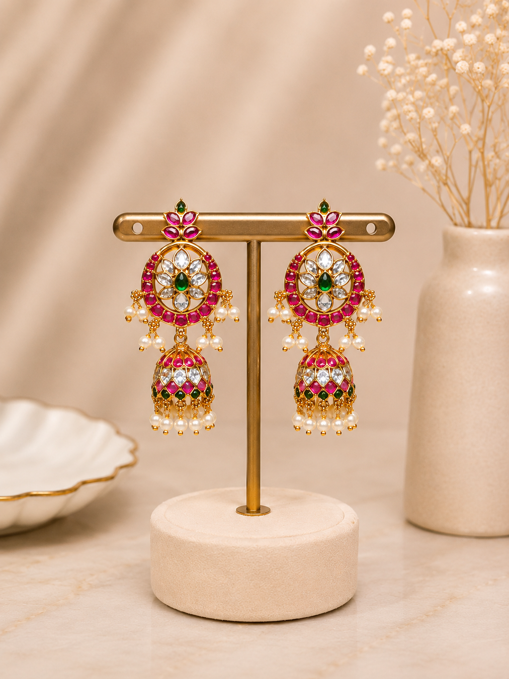 Royal Charm Jhumkas