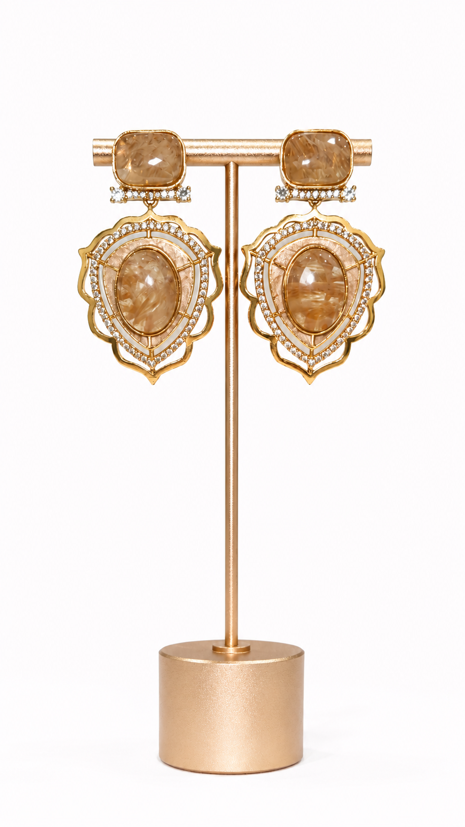 The Opaline Collection Statement Earrings