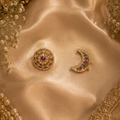 Celestial Heritage Hair Jewels - Sun and Moon