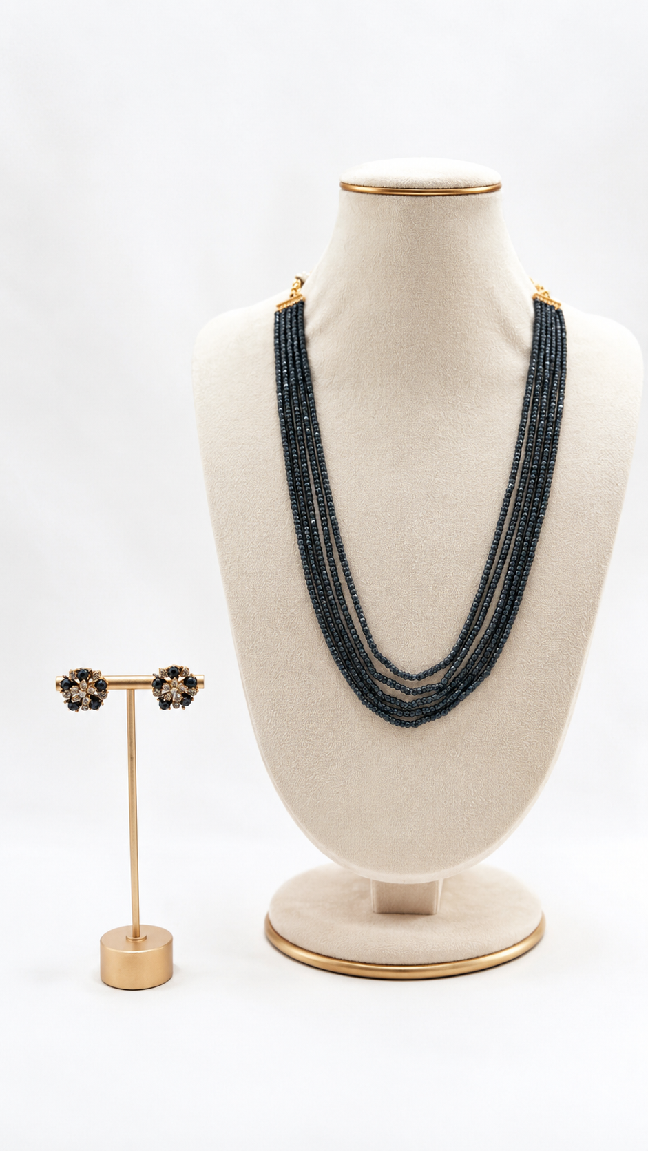 Aurelia Multi-Strand Beaded Necklace Set