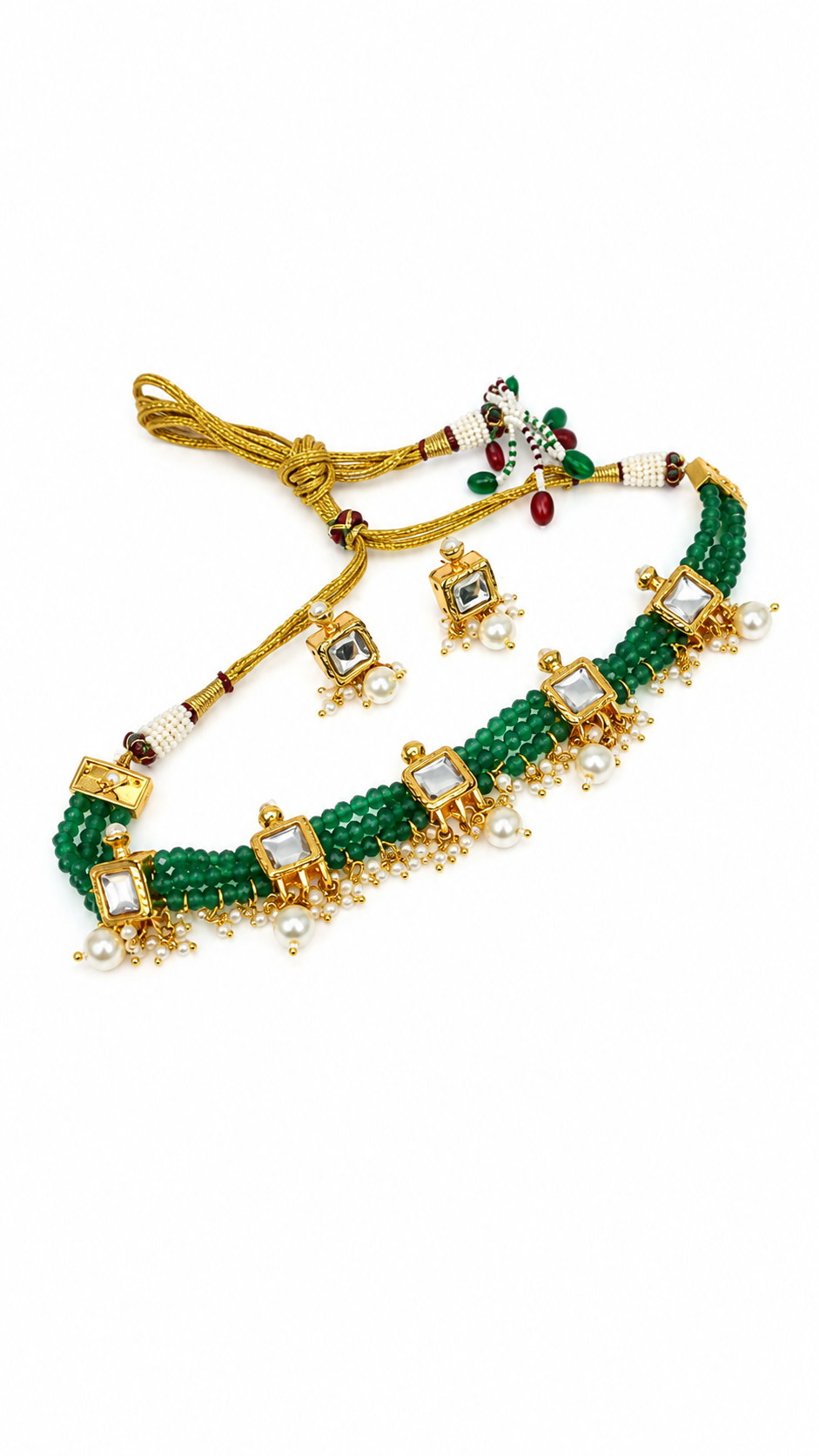 Rangmahal Kundan Choker Set