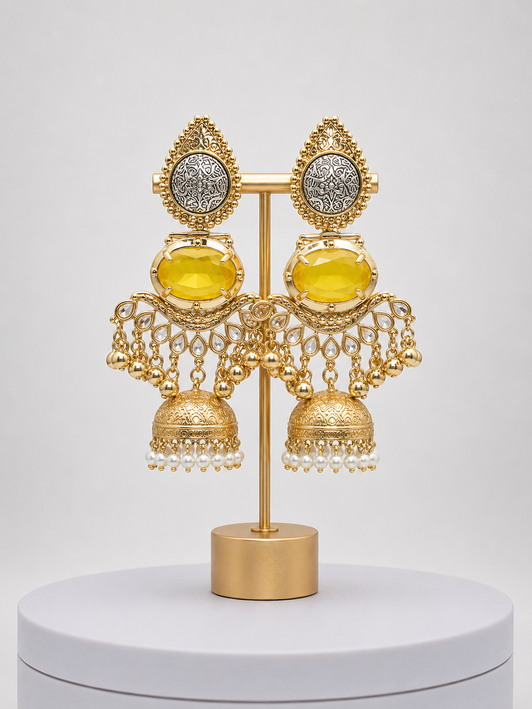 Rangrez Kashmiri Jhumkas