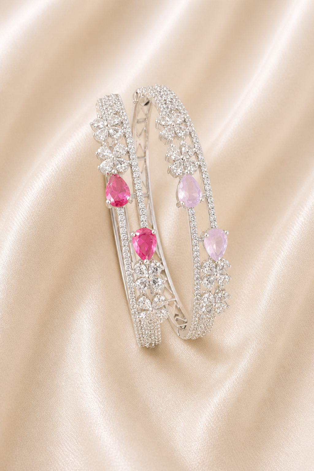 Grace Openable CZ Bangle