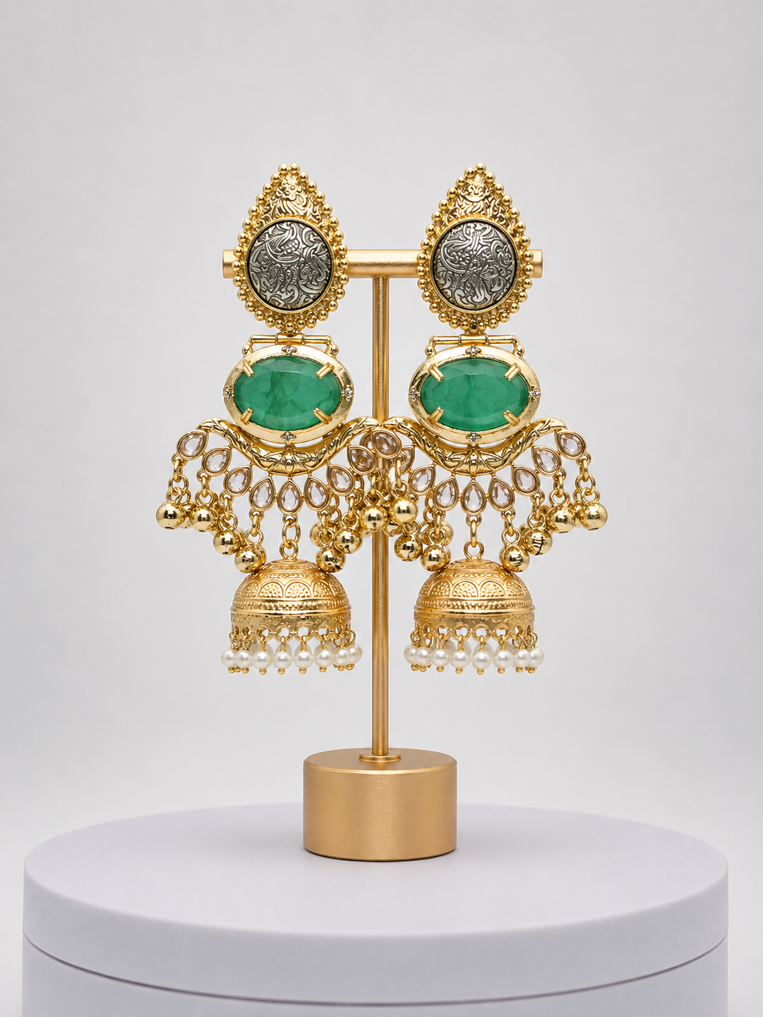 Rangrez Kashmiri Jhumkas