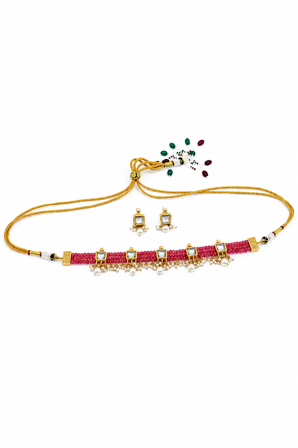 Rangmahal Kundan Choker Set