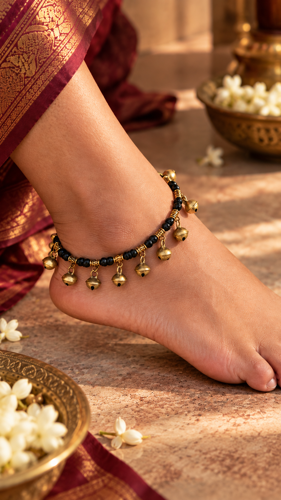 Nartaki Chilanka – Handmade Loud-Chime Dance Anklets