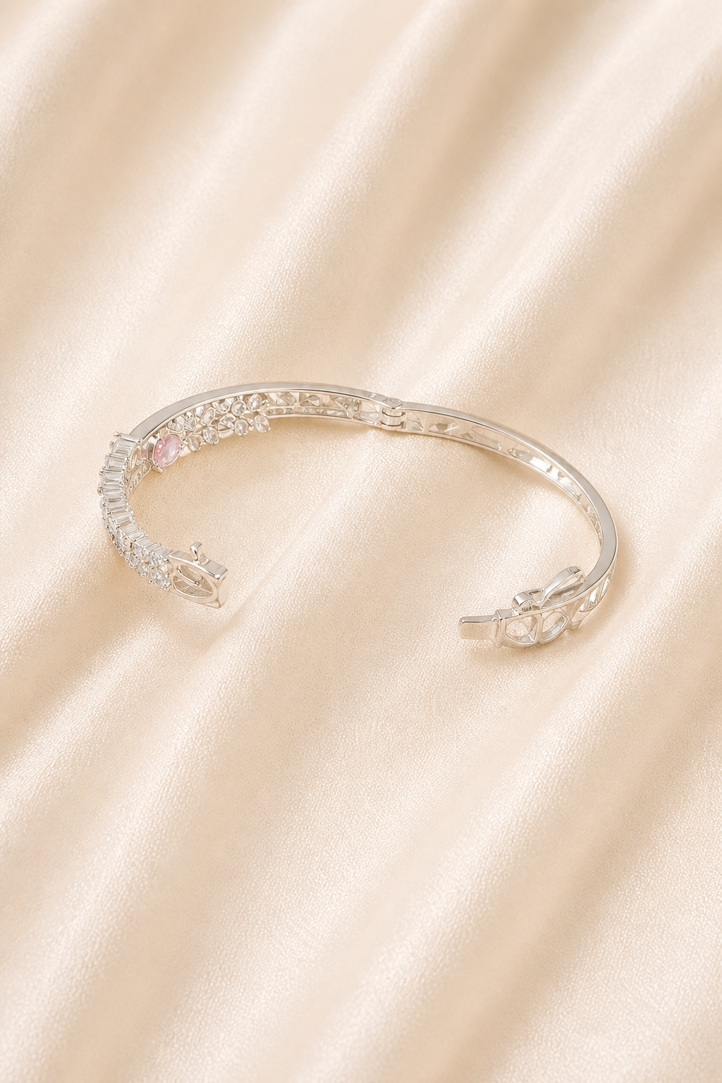 Grace Openable CZ Bangle