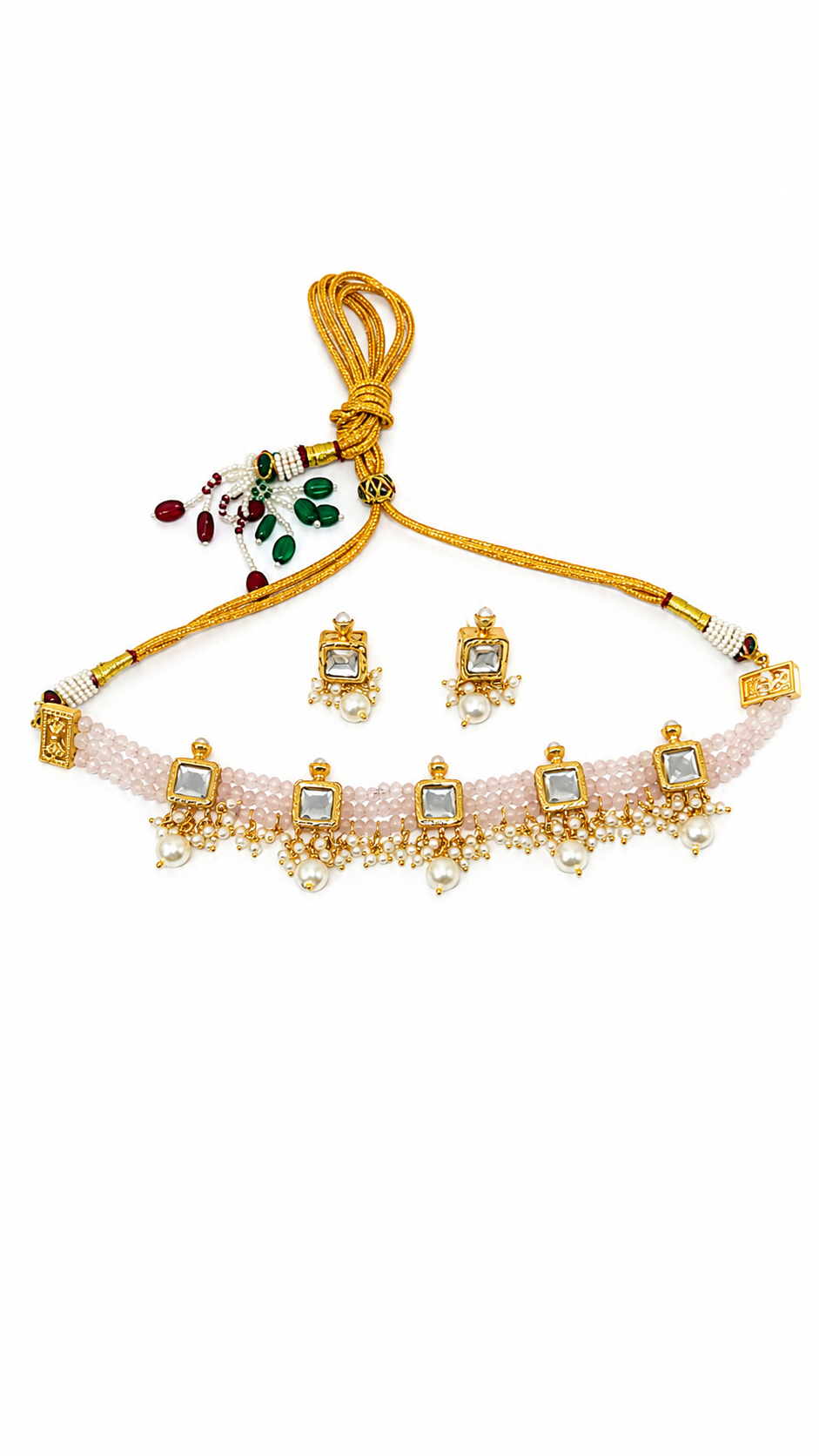 Rangmahal Kundan Choker Set