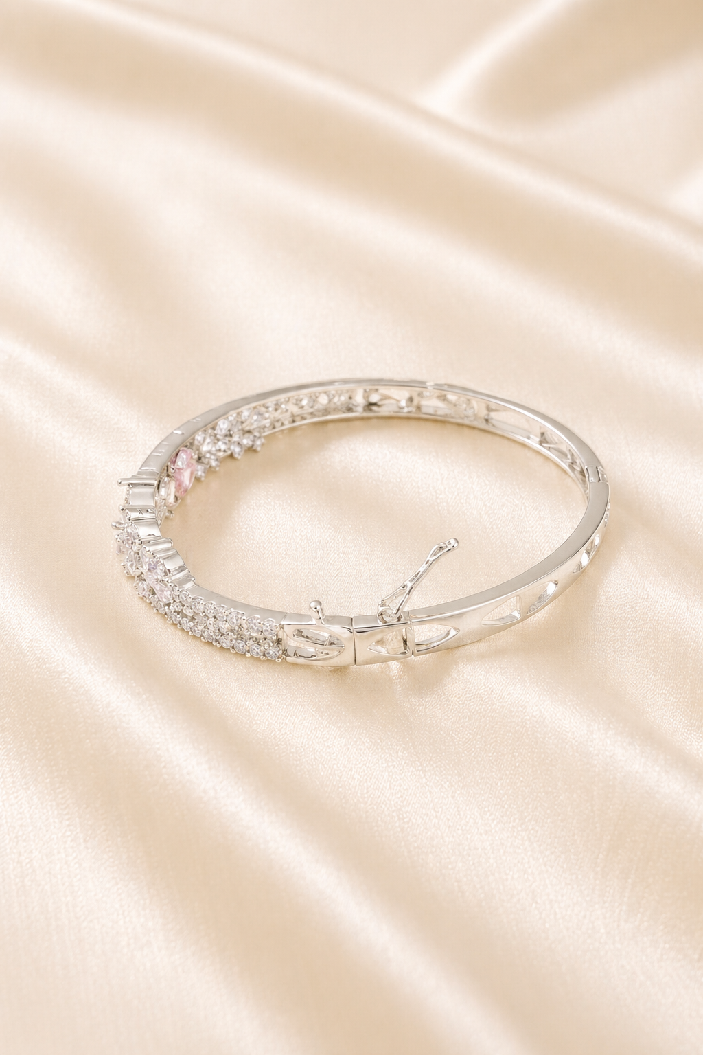 Grace Openable CZ Bangle