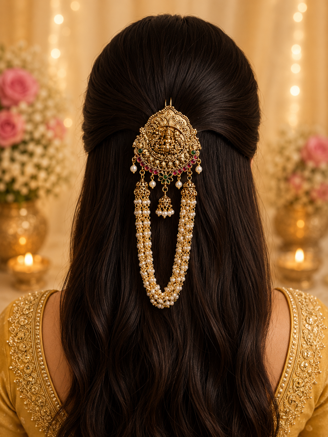 Imperial Lakshmi Hair Adornment