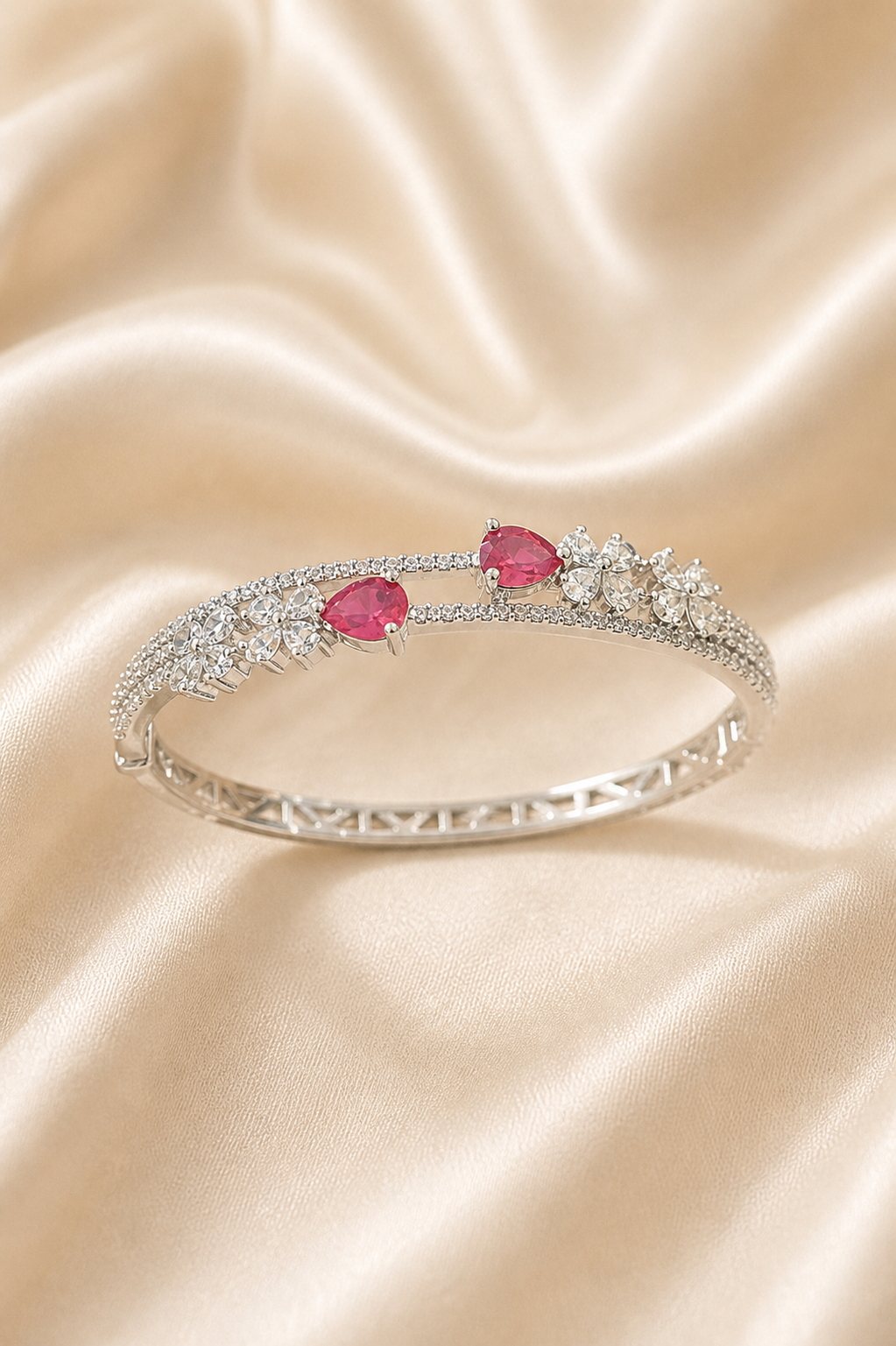 Grace Openable CZ Bangle