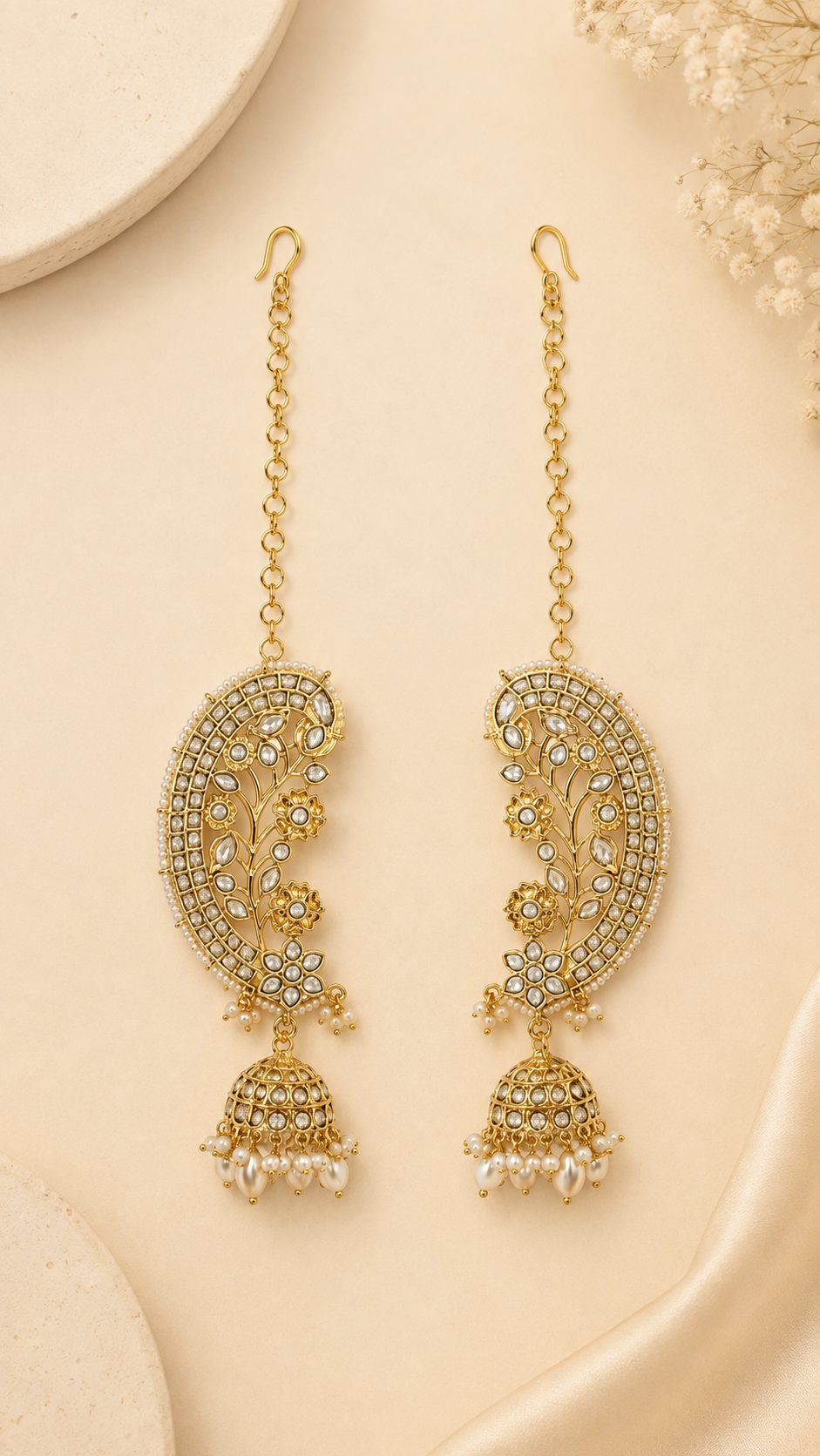 Chandramallika Chandbali Earrings