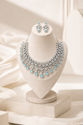 Celeste Aqua Elegance Necklace Set