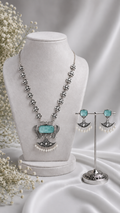 Ocean Mist Statement Necklace Set