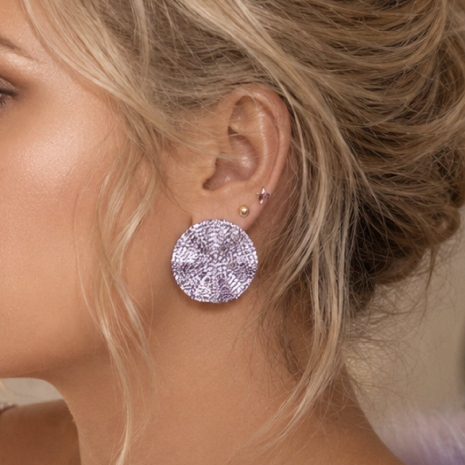 Celeste Pavé Statement Studs