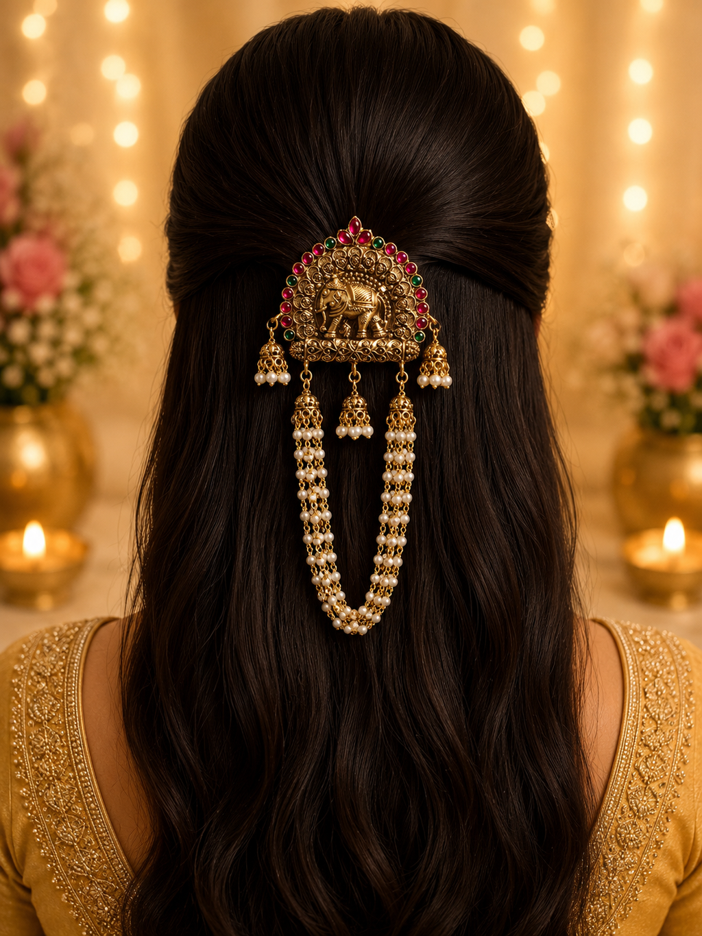 Regal Elephant Hair Adornment