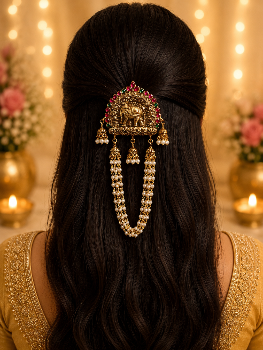 Regal Elephant Hair Adornment