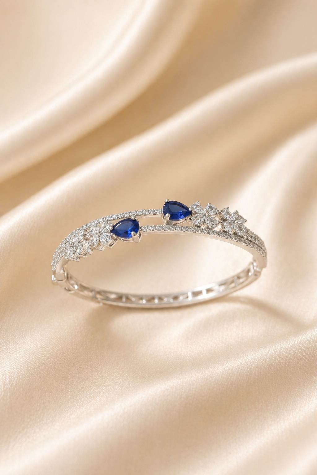 Grace Openable CZ Bangle