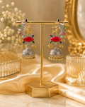 Moonlit Deer Statement Jhumkas