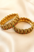Antique Lakshmi Screwable Bangles