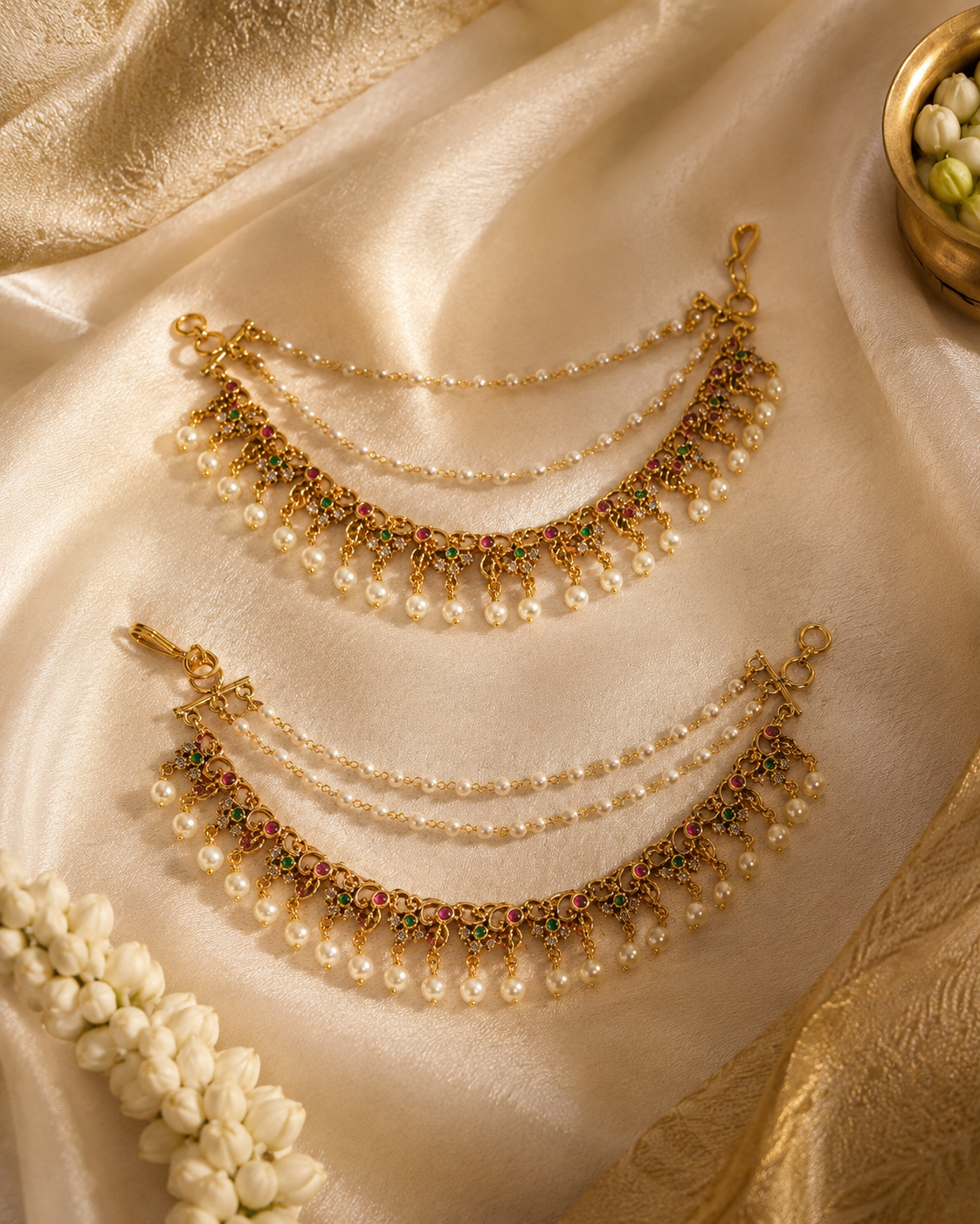 Cascading Garden Ear Chain