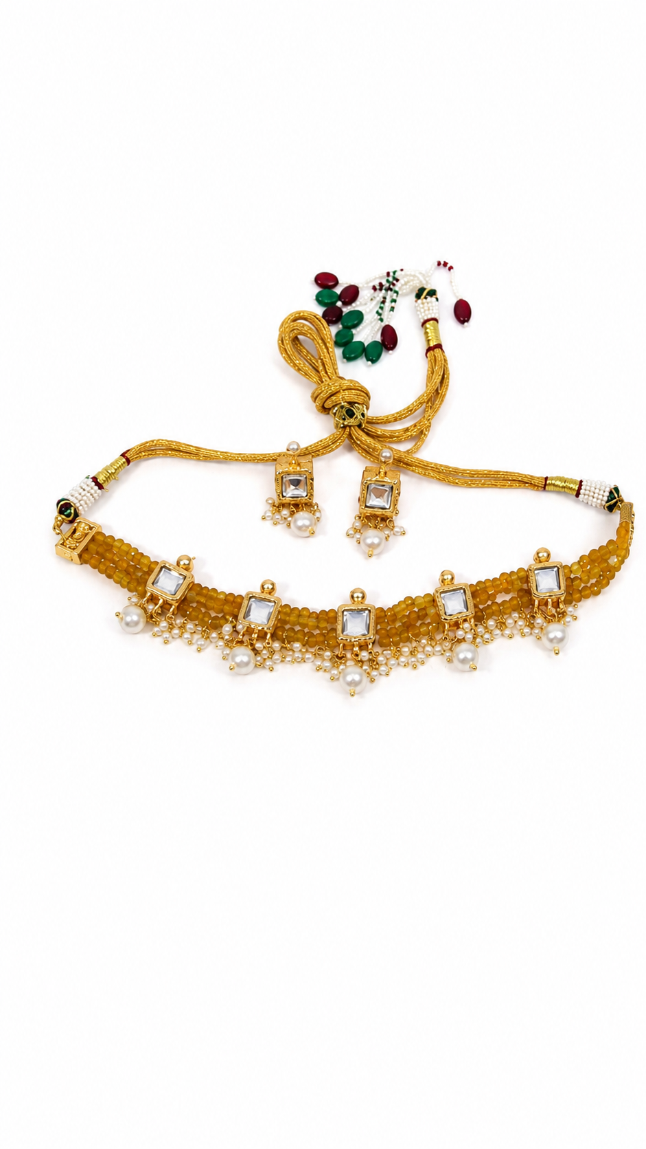 Rangmahal Kundan Choker Set