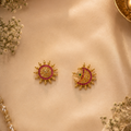 Solstice Bridal Hair Jewels- Sun and Moon