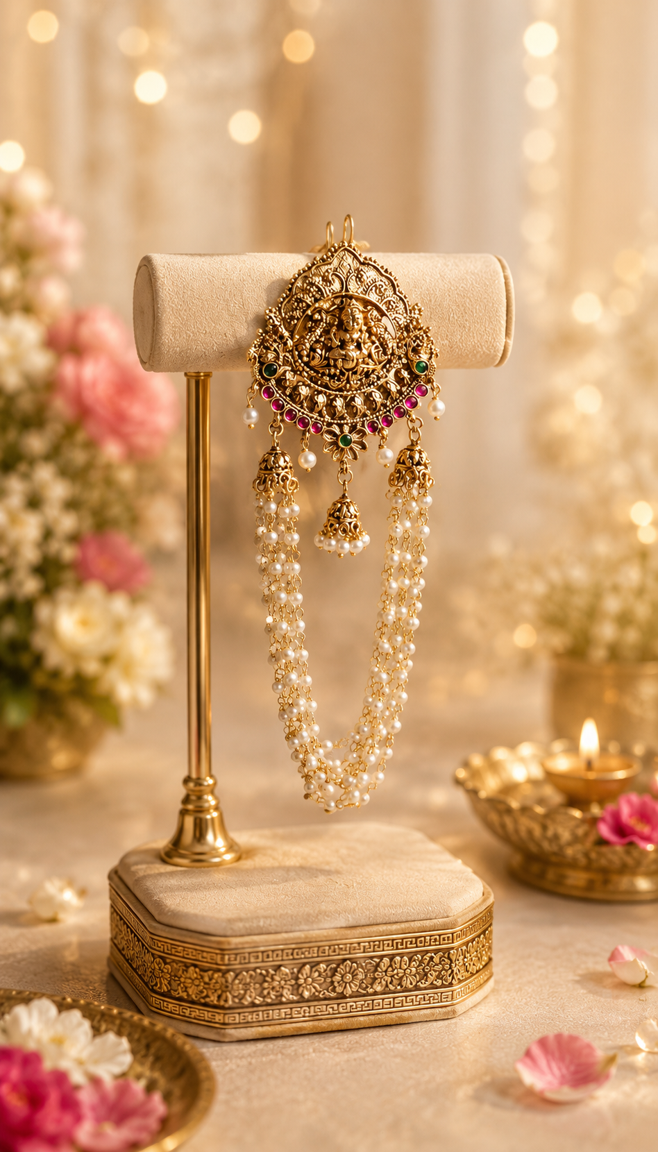 Imperial Lakshmi Hair Adornment
