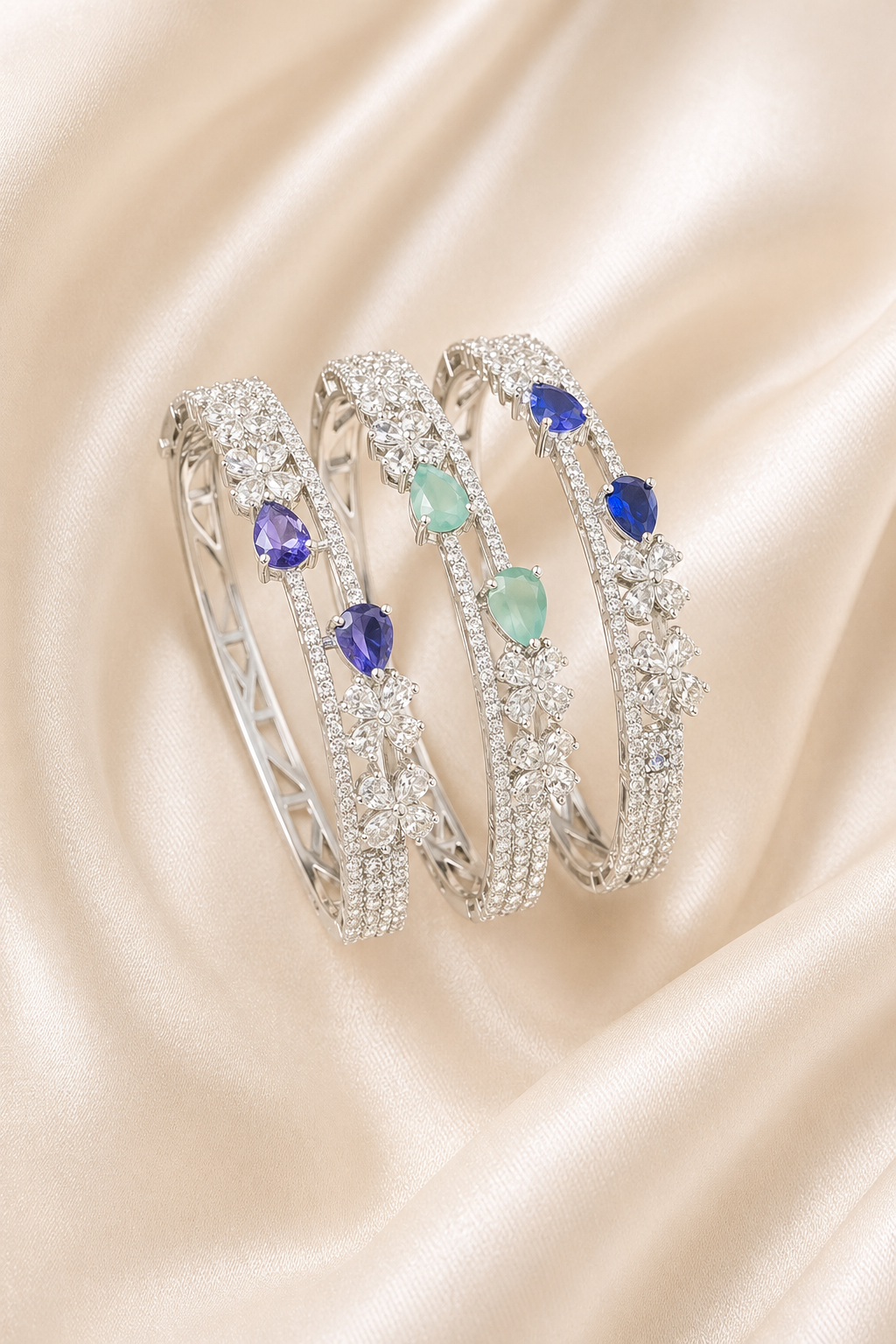 Grace Openable CZ Bangle