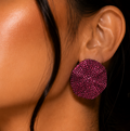 Celeste Pavé Statement Studs